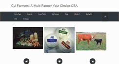 Desktop Screenshot of cufarmers.com